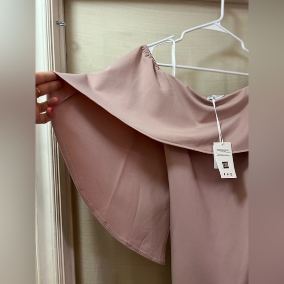 Grace Karin Elegant Pink Off-Shoulder Dress Size Large - Picture 7 of 10